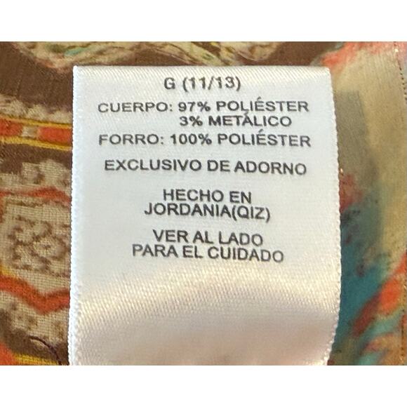 Jordache Y2K Babydoll Hanky Halter Top Crochet Juniors Size 11/13 Fairy Boho - Picture 11 of 11